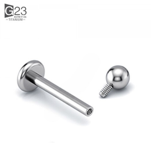 Piercing Labret Rosca Interna Titânio